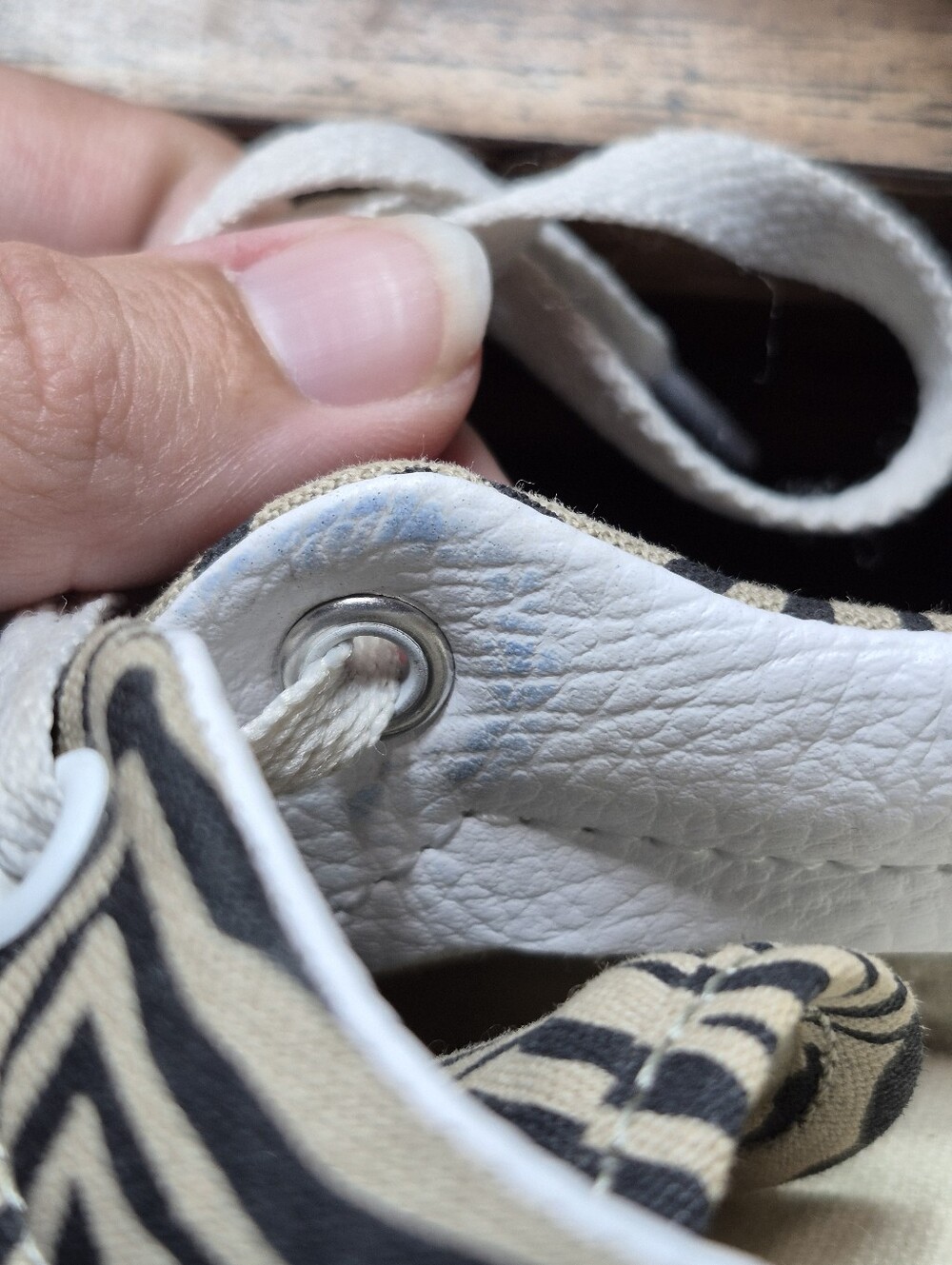 Vans Era Safari Animal Print Women's 7.5 Sneaker Skate Shoes -euc- - Picture 6 of 10